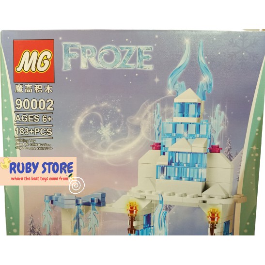 FROZEN 3 - HỘP LẮP RÁP LÂU ĐÀI NỮ HOÀNG BĂNG GIÁ ELSA (183 CHI TIẾT)