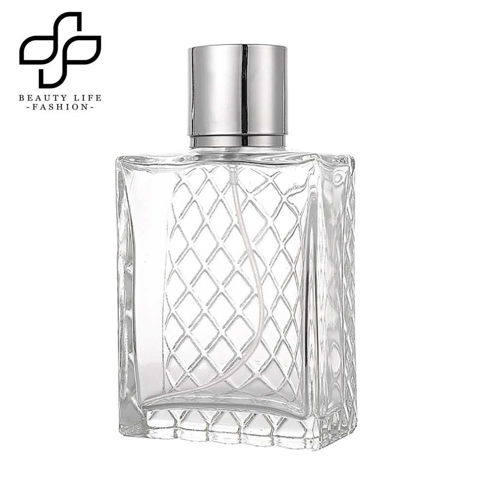 Chai Thủy Tinh Rỗng 100ml Dùng Chiết Nước Hoa Khi Đi Du Lịch