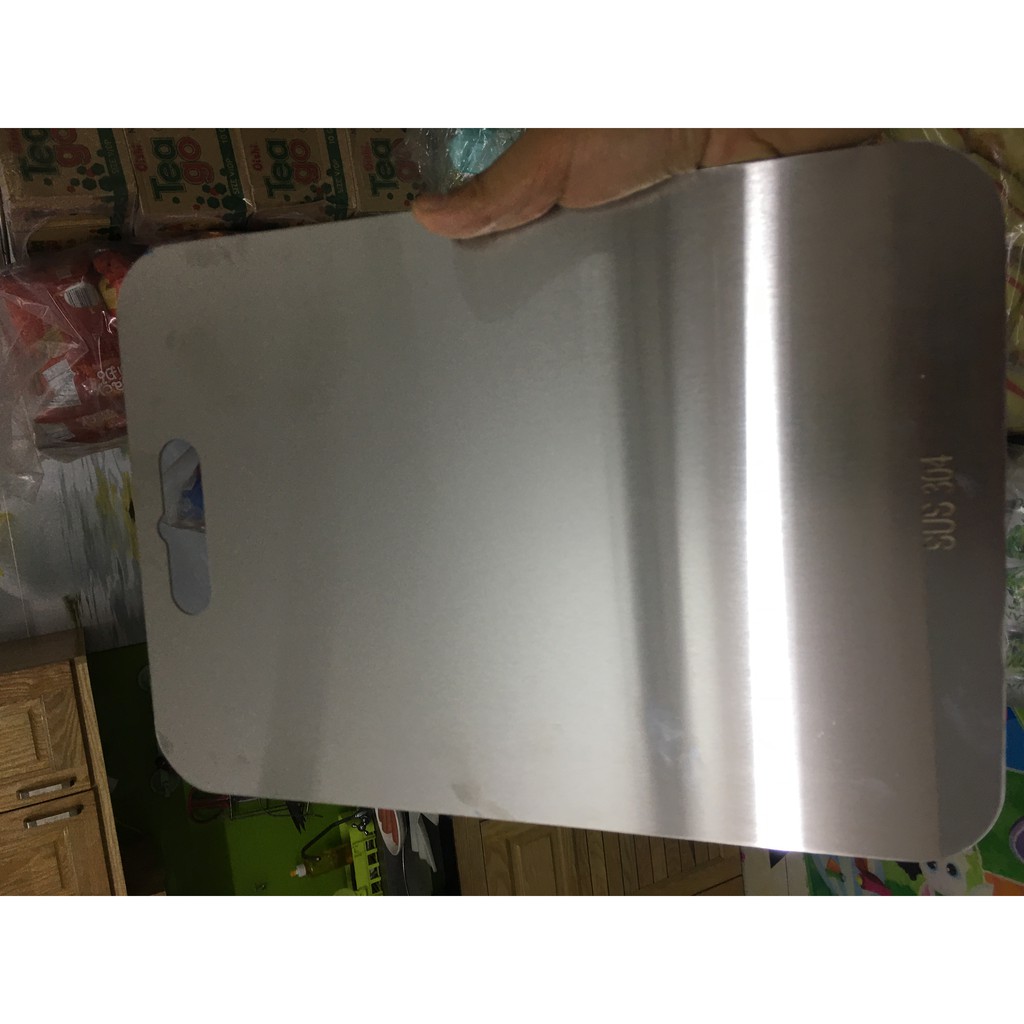 THỚT INOX 304 CAO CẤP SIZE LỚN🥰[FREESHIP] 🥰-KHÁNG KHUẨN