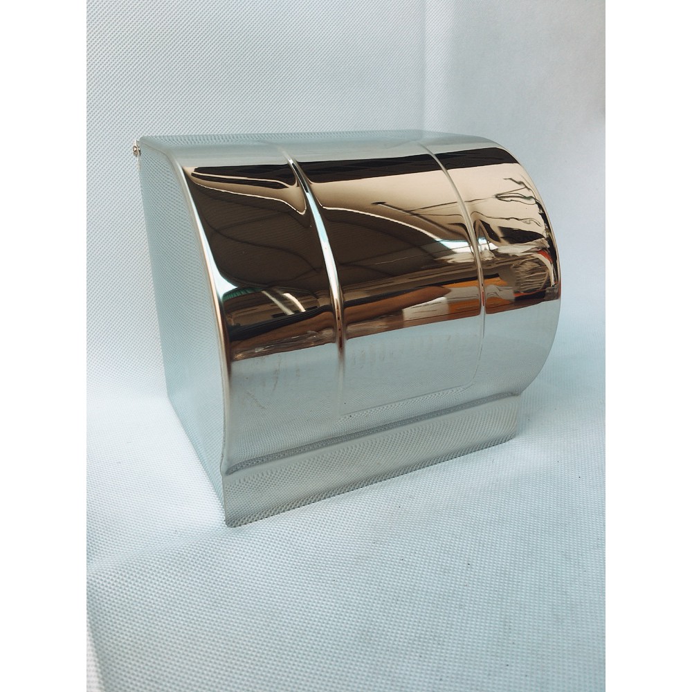 Lô giấy vệ sinh hộp kín chống nước Inox 304 cao cấp