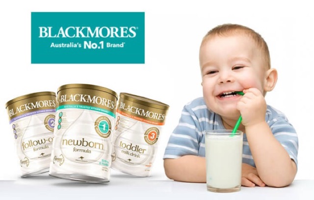 BlackMores số 1(0-6tháng), số 2(6-12tháng), số 3(trên 12 tháng) Úc 900gr - Mẫu mới