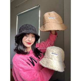Mũ bucket lông cừu
