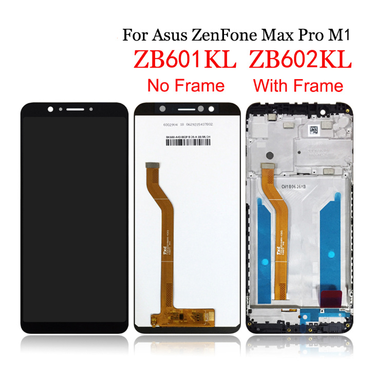 ASUS Màn Hình Cảm Ứng Lcd 5.99 "Thay Thế Cho Asus Zenfone Max Pro (M1) Zb601Kl Zb602Kl X00Td X00Tdb