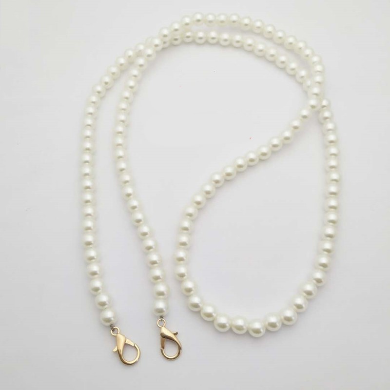 Dây ngọc trai đeo túi xách thời trang cho nữ