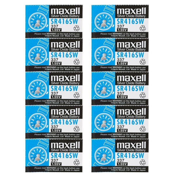 Pin Maxell SR416SW Combo 10 viên