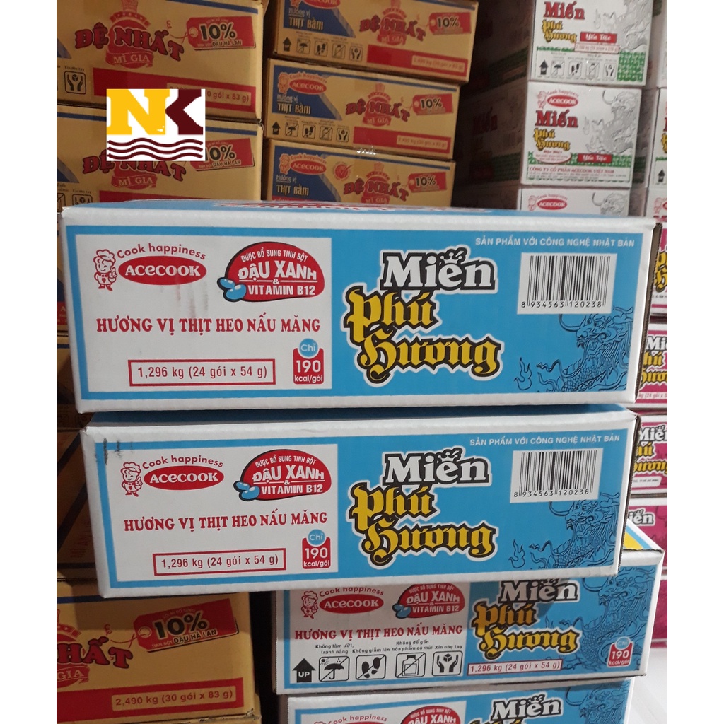 Thùng miến phú hương vị thịt heo nấu măng 54g x 24 gói | BigBuy360 - bigbuy360.vn