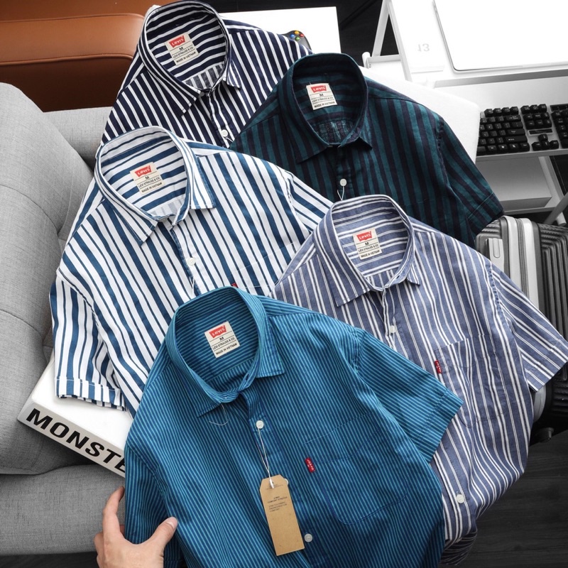 ÁO SƠ MI 1 TÚI LV’S