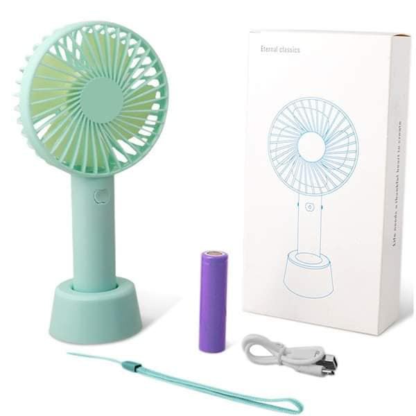QUẠT TÍCH ĐIỆN MINI CẦM TAY 3 CHẾ ĐỘ GIÓ