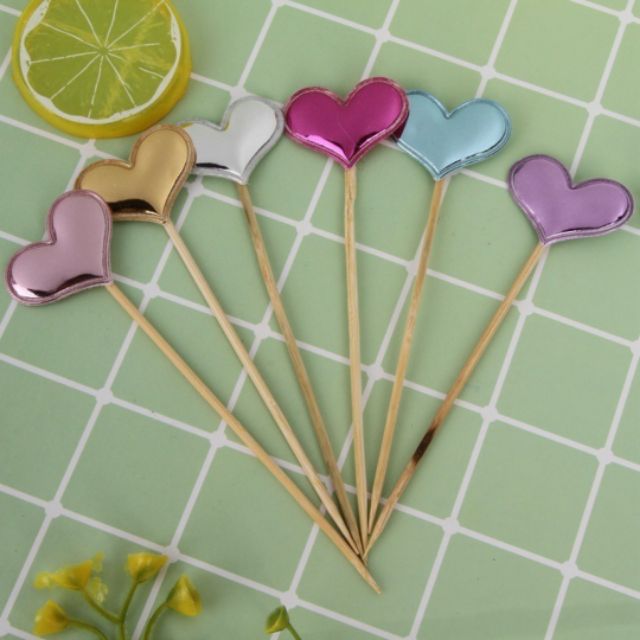 Set 5 Tim Sao VM Da Bóng/Nhũ Kim tuyến