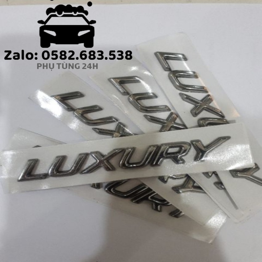 Logo chữ Premium và chữ Luxury hàng [Xịn] ♦ Chính Hãng♦ Hàn Quốc crom sang chảnh. | BigBuy360 - bigbuy360.vn