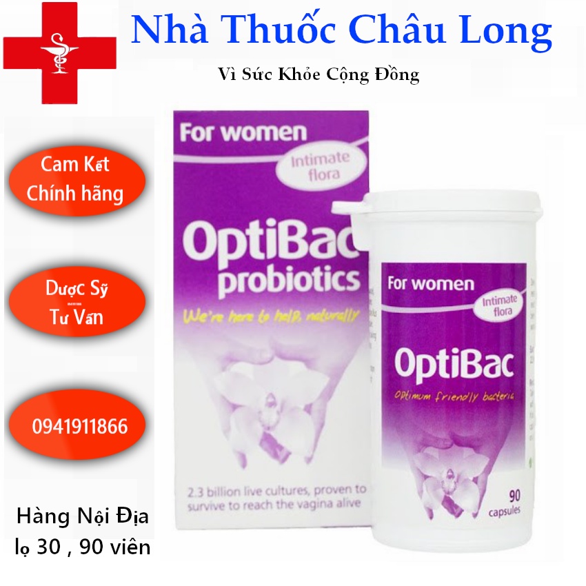 Men vi sinh Optibac tím (Optibac For Women) chuẩn nội địa UK