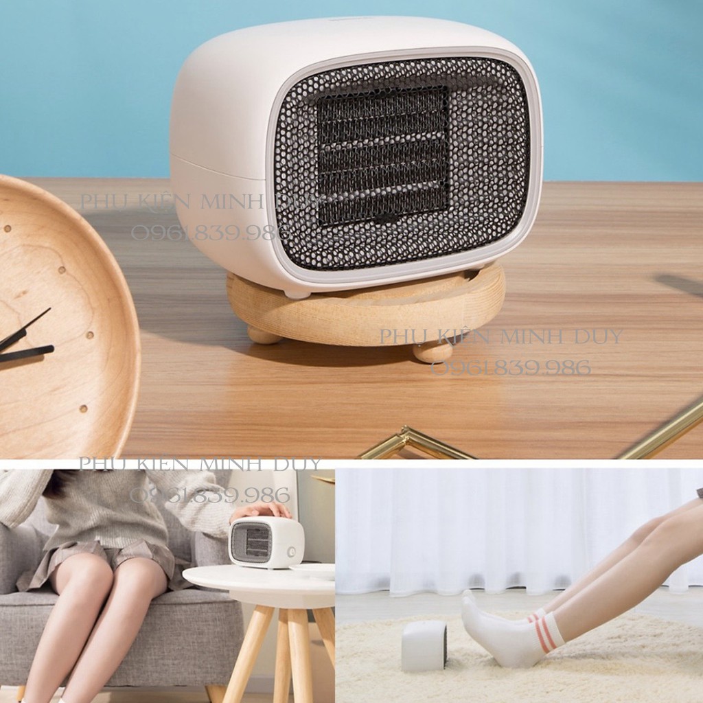 Máy sưởi mini Baseus Warm Little White Fan Heater