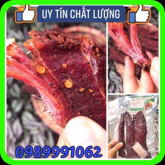 Thịt Lợn Gác Bếp 200g (gói ăn thử tặng kèm chẩm chéo) Đặc Sản Tây Bắc