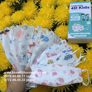 khẩu trang KF94 trẻ em - khẩu trang KF94 trẻ nhỏ