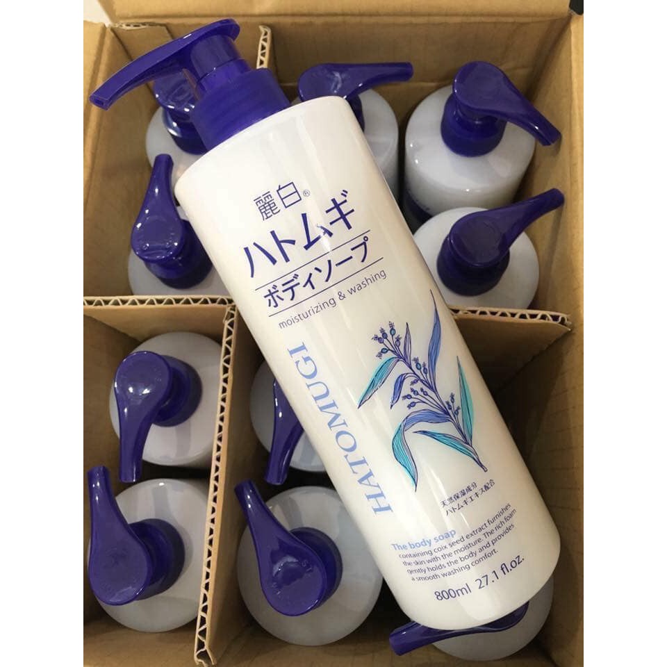 [Mã COSAPR12 Hoàn 10% Tối Đa 50k Xu ĐH 350k] Sữa Tắm Trắng Da Hatomugi ý dĩ Nhật Bản | BigBuy360 - bigbuy360.vn