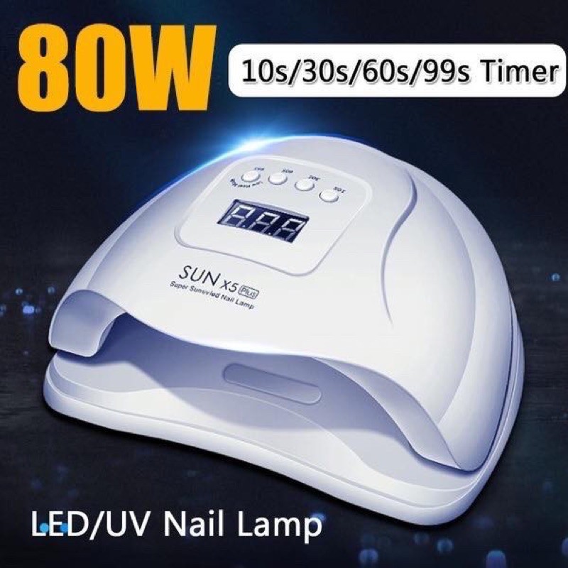 Máy hơ gel Sun X5 plus 36 bóng 80 W