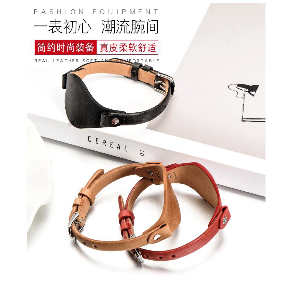 Dây Đeo Bằng Da 8mm Cho Đồng Hồ Fossil Es3077 Es2830