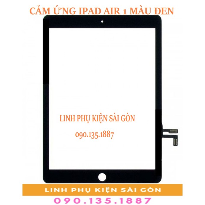 CẢM ỨNG IPAD AIR 1 MÀU ĐEN