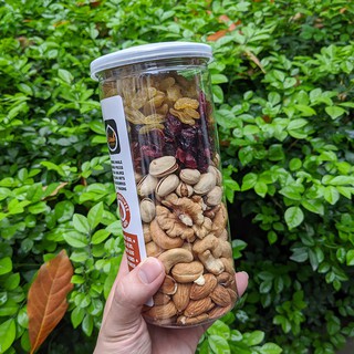Hạt Dinh Dưỡng Mix Hoa Quả Fruity Nuts, Hạt Ngũ Cốc Mix Trái Cây Khô Dinh Dưỡng 500gr - LANHFOODS