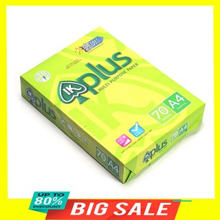 Giấy in Plus gồm có size A4 và A5