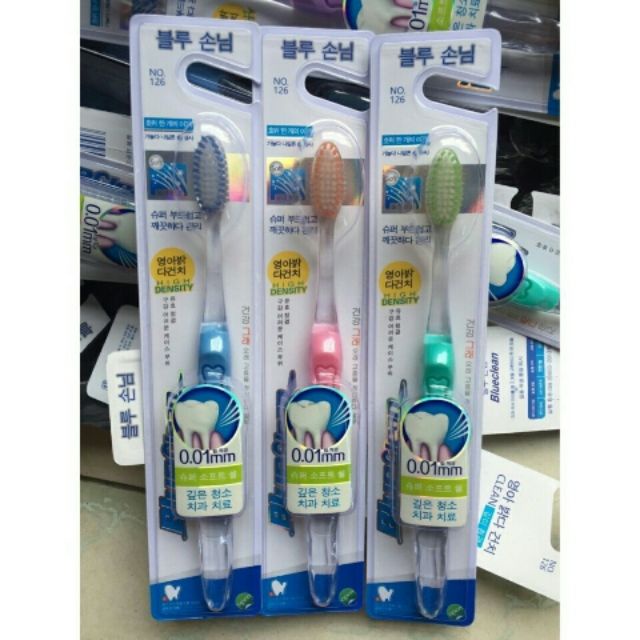 Bàn trải răng Hàn Quốc 0.01mm siêu mềm số lượng  1 cái-anhsonnd18