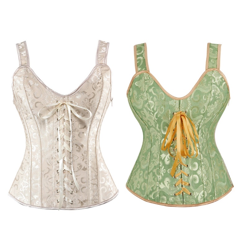 XIXI Áo corset định hình eo màu đen