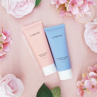 SỮA RỬA MẶT LANEIGE MOIST CREAM CLEANSER 150ML VÀ SỮA RỬA MẶT LANEIGE MULTI DEEP-CLEAN CLEANSER 150ML