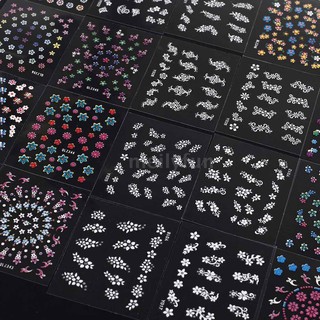Set 50 miếng sticker dán trang trí móng tay 3d độc đáo