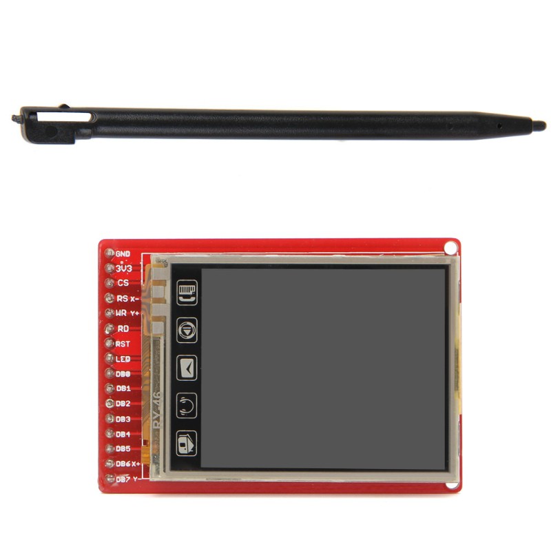 Bảng mạch cảm ứng 3.3V TFT LCD 2.0 " cho Arduino