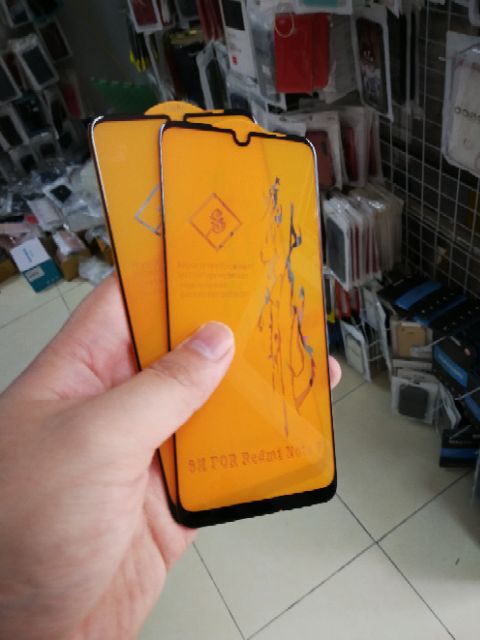 Cường lực 6D cho Redmi Note 7 / 7 Pro FREESHIP Từ 50kFull màn Full keo ôm màn 2.5D viền mỏng phủ nano nhẹ ( tặng keo m