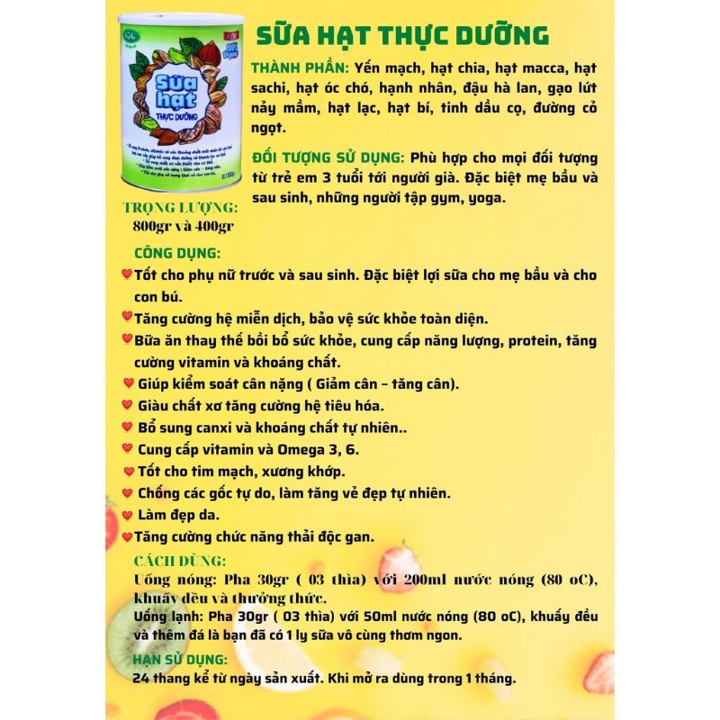 [Combo]🌸🌸2 hộp Sữa hạt thực dưỡng 400gr - Tặng ngay 1 bình pha trị giá 150k | BigBuy360 - bigbuy360.vn