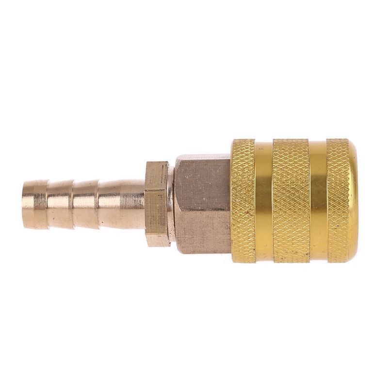 Đầu Nối Khí 1 / 4 NPT Bằng Đồng Thau Đặc 8mm Thông Dụng Cho Xe Đạp / Xe Máy