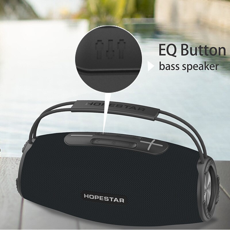 Loa Bluetooth Hopestar H51, Loa Di Động Ngoài Trời, Siêu Trầm - Chính hãng