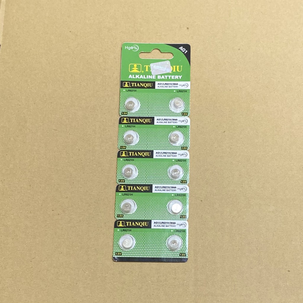 Pin TIANQIU AG1/LR621H/364A 1.5V