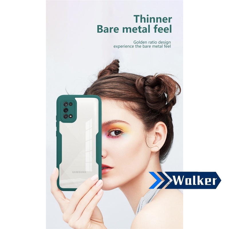 Ốp điện thoại acrylic trong suốt chống sốc cho samsung galaxy a02 a02s a03s a12 a32 a52 a72 a22 a21s
