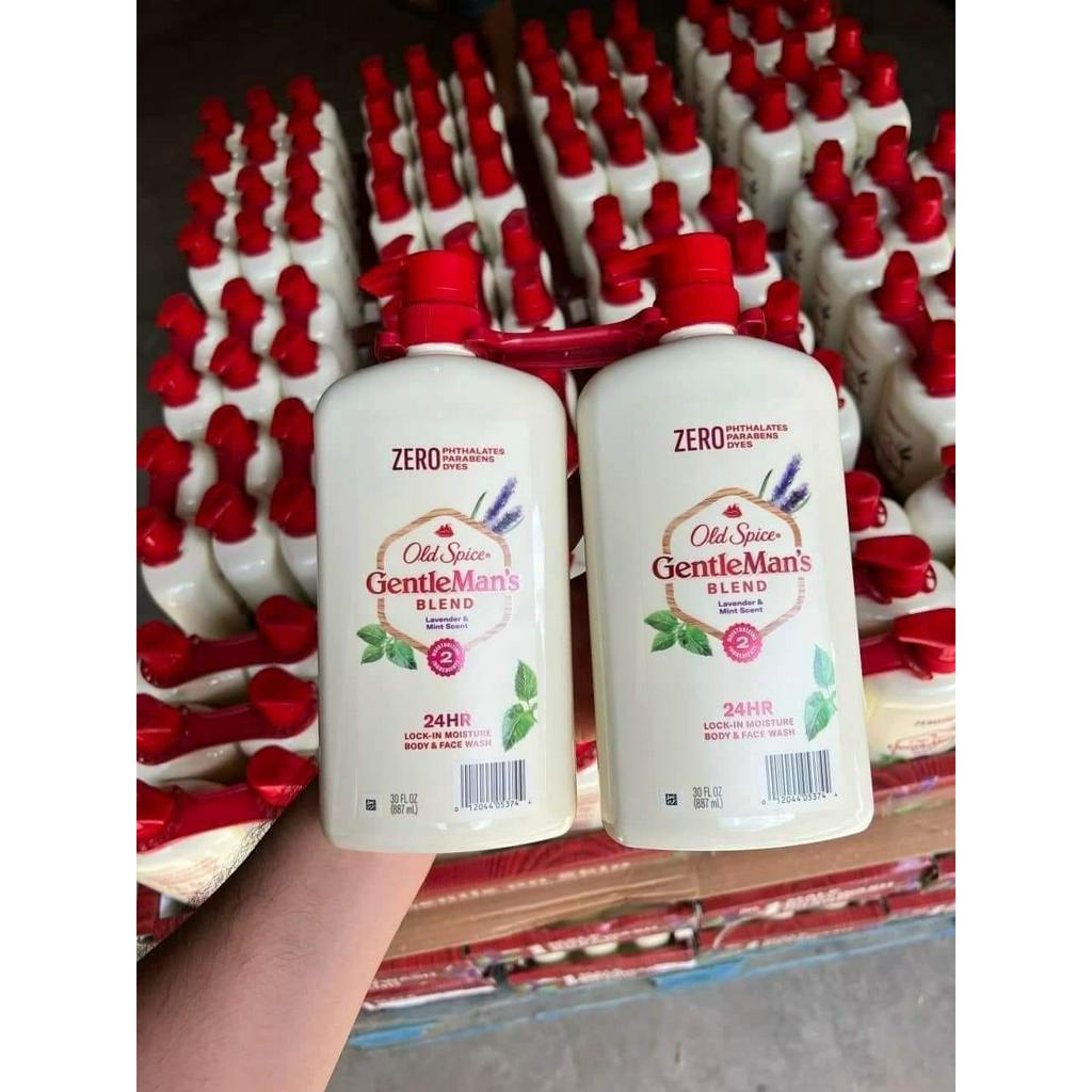 Sữa tắm &amp; rửa Mặt Old Spice dành cho nam giới - EDS Hàng Mỹ