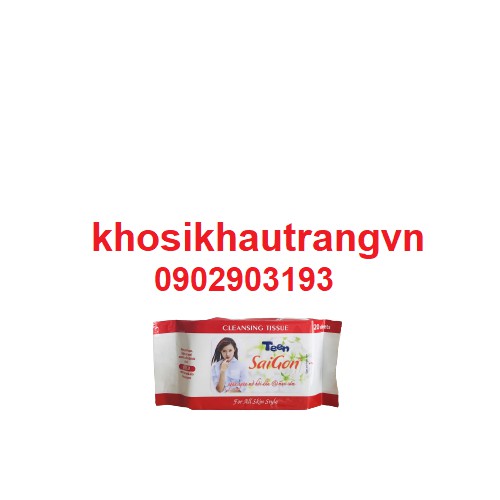 Khăn ướt không mùi Baby Sài Gòn 20 tờ