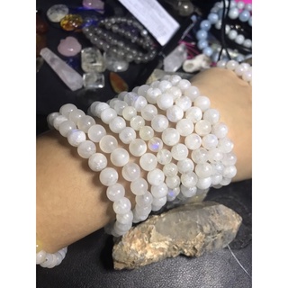 Vòng hạt đá Moonstone