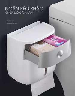 Hộp Đựng Giấy Vệ Sinh 2 Ngăn ecoco