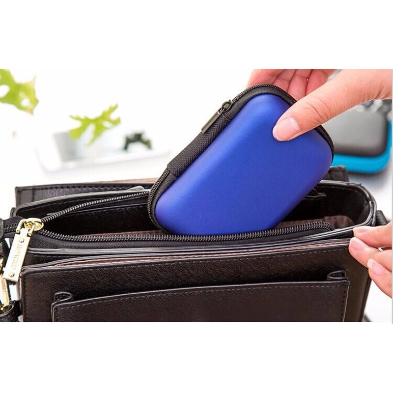 Combo 2 Hộp Đựng Tai Nghe, Dây Cáp Sạc Tiện Dụng - BX1795