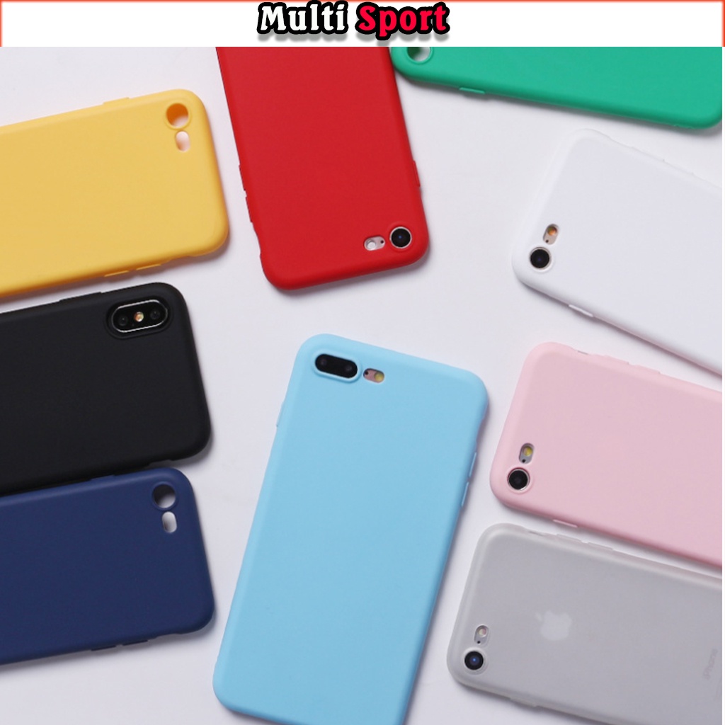 Ốp lưng iphone trơn dẻo nhiều màu 5/5s/6/6plus/6s/6splus/7/7plus/8/8plus/x/xr/xs/11/12/pro/max/plus/promax