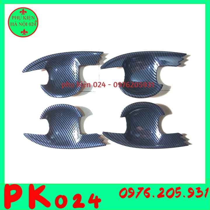 [Vios 2014-2018] Bộ Ốp Tay Nắm Hõm Cửa Vios 2014 2015 2016 2017 2018 Cacbon