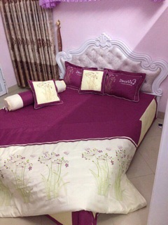 Bộ Satin 7 món dành cho mùa cưới