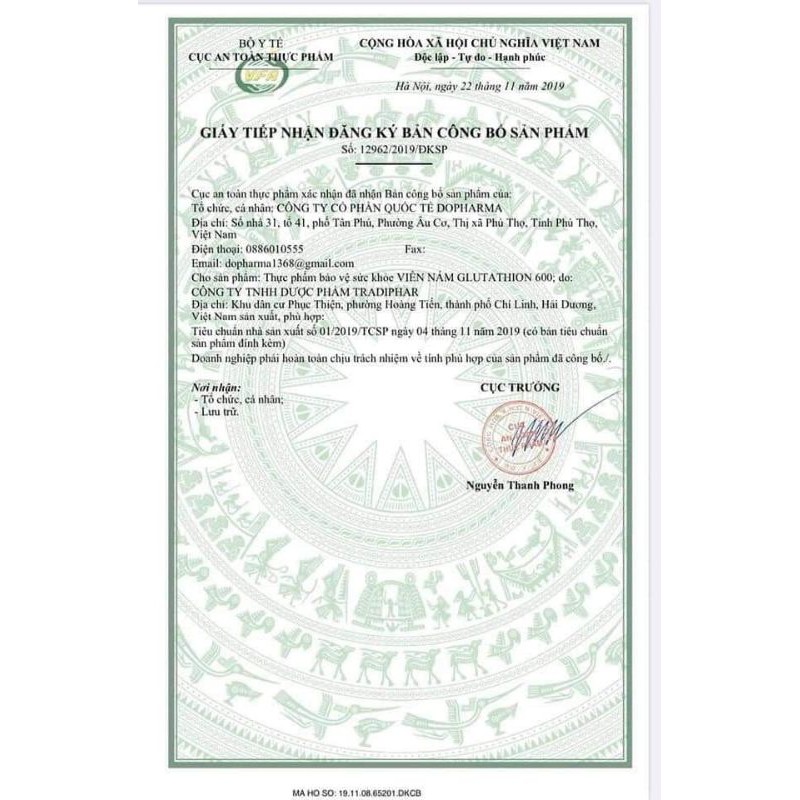 Viên Uống Nám Trắng Da GLUTATHIONE 600 Chính hãng | BigBuy360 - bigbuy360.vn