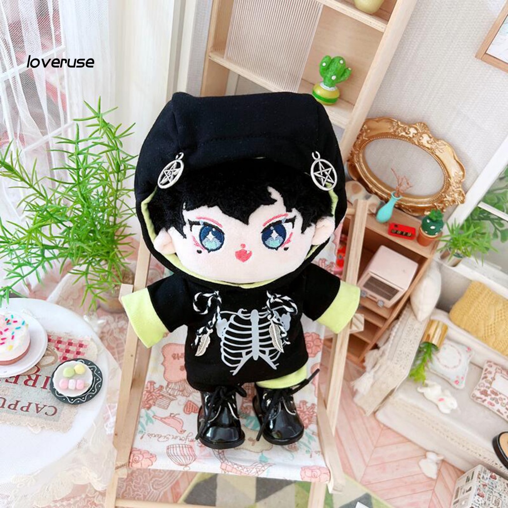 Bộ Quần Áo Búp Bê Bằng Cotton Mặc Thường Ngày