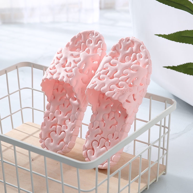 Dép Đi Trong Nhà Chống Trượt Kiểu Dáng Đơn Giản Cho Cặp Đôi