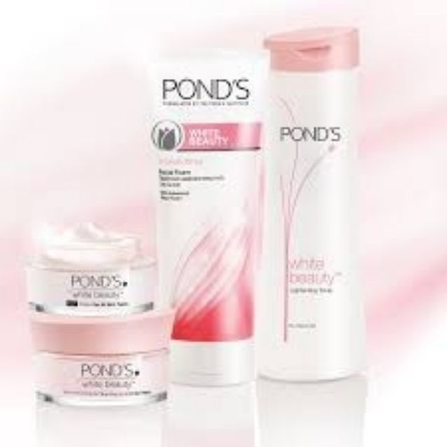 Compo 4 sản phẩm dưỡng trắng da Pond's Beauty White