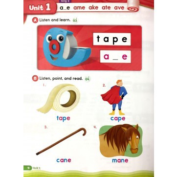 Oxford Phonics World - Full level 12345 - bộ gồm 2c, bản A4 và B5 (có file nghe)