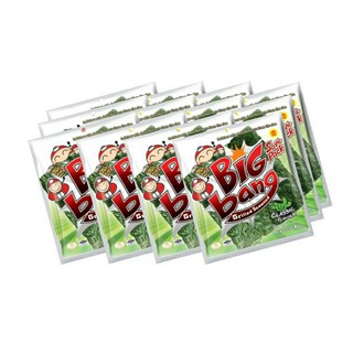 (Lốc 12 gói )rong biển TaoKaeNoi BIG BANG vị truyền thống,vị cay 6g/gói