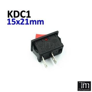 Công Tắc KCD1-11-2P 21x15mm (5 cái)